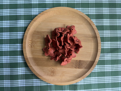 Handmade Polymer Clay Flower Beads