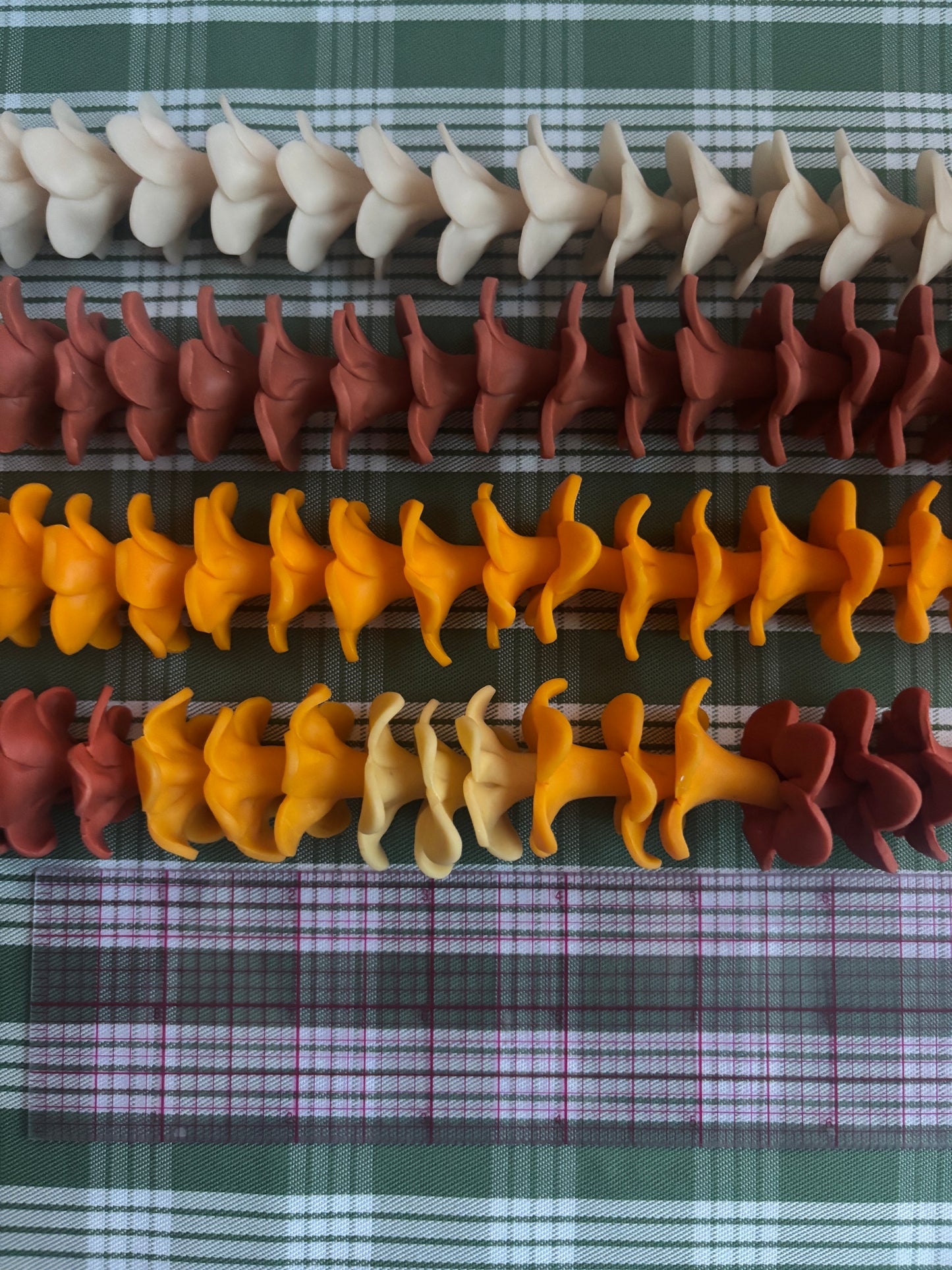 Handmade Polymer Clay Flower Beads