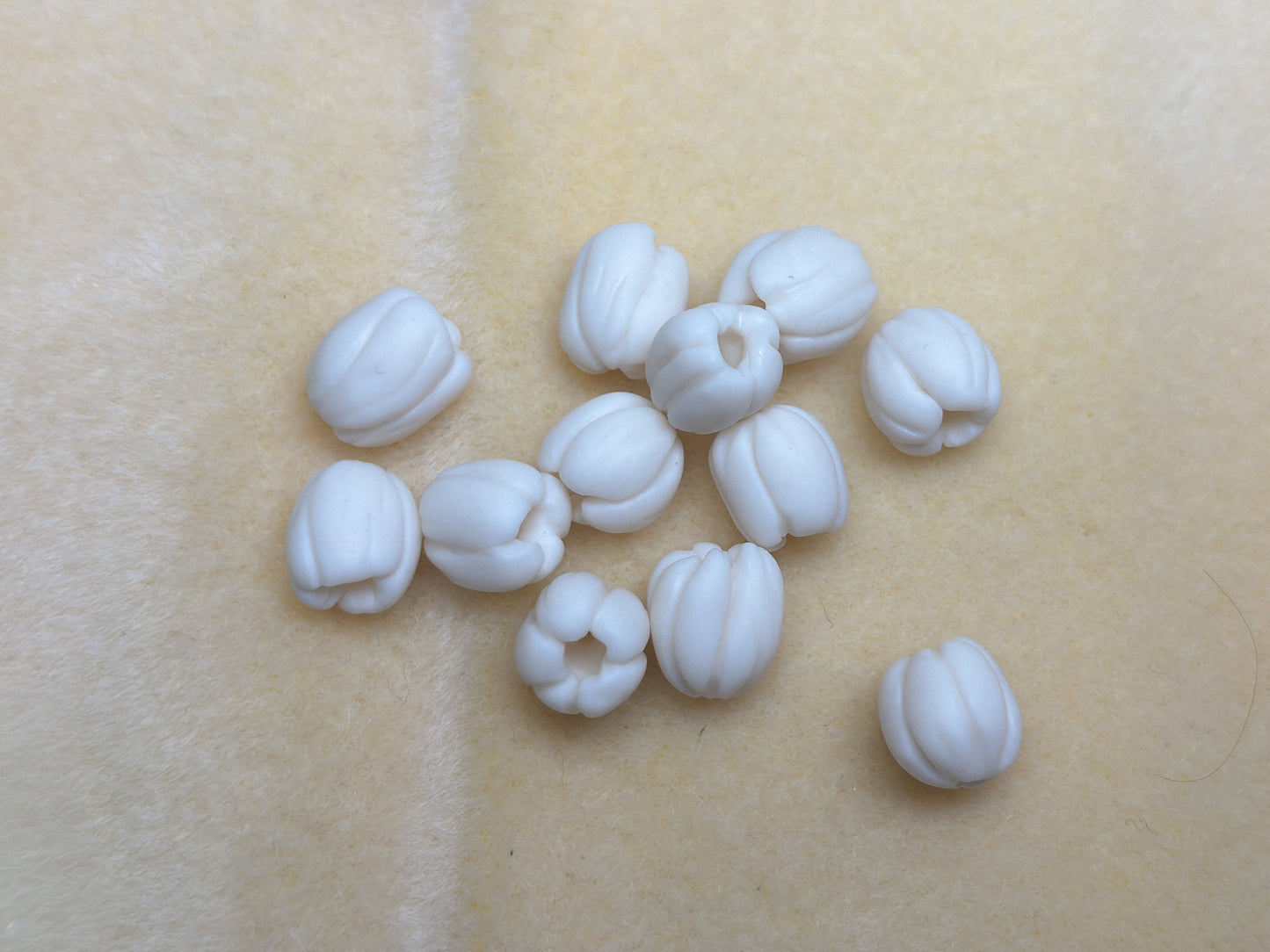 Handmade Polymer Clay Flower Beads