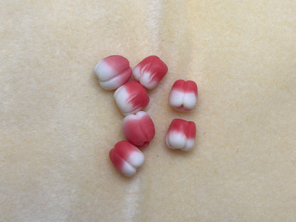 Handmade Polymer Clay Flower Beads